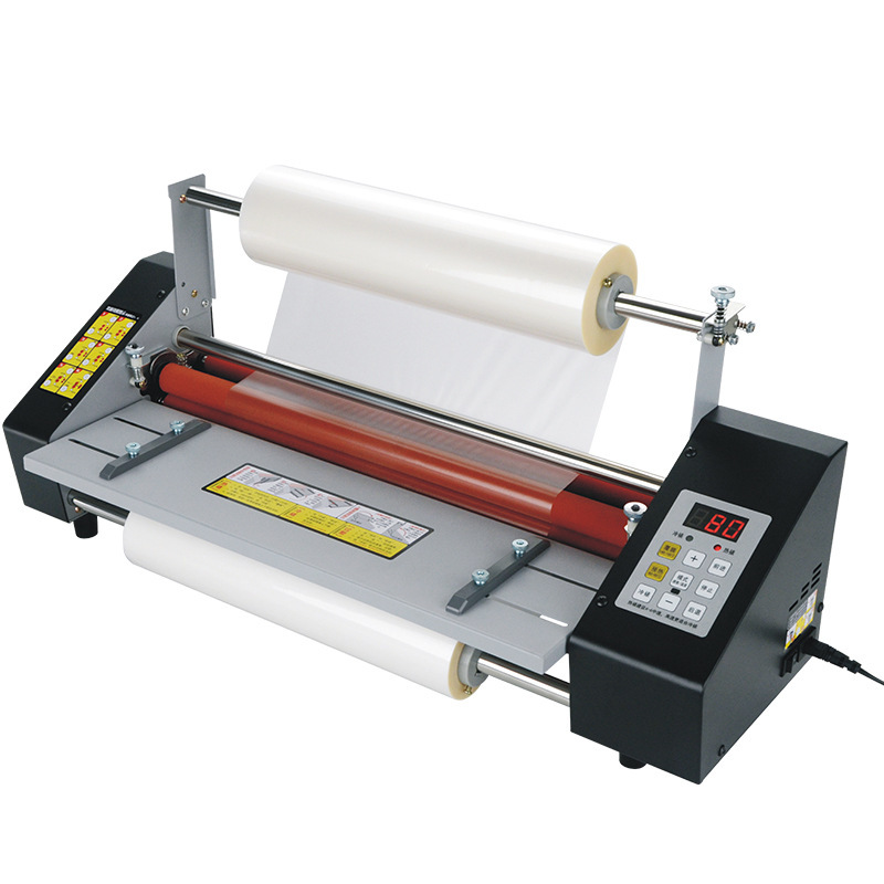 Laminator A3 Hot - Mesin Laminasi Variabel Kecepatan Ganda untuk