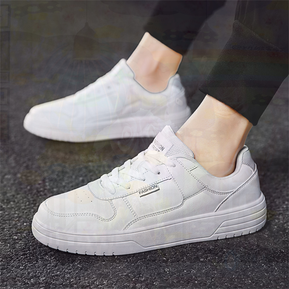 Office Tech Typing - Sepatu Kulit PU dengan Dasi 41