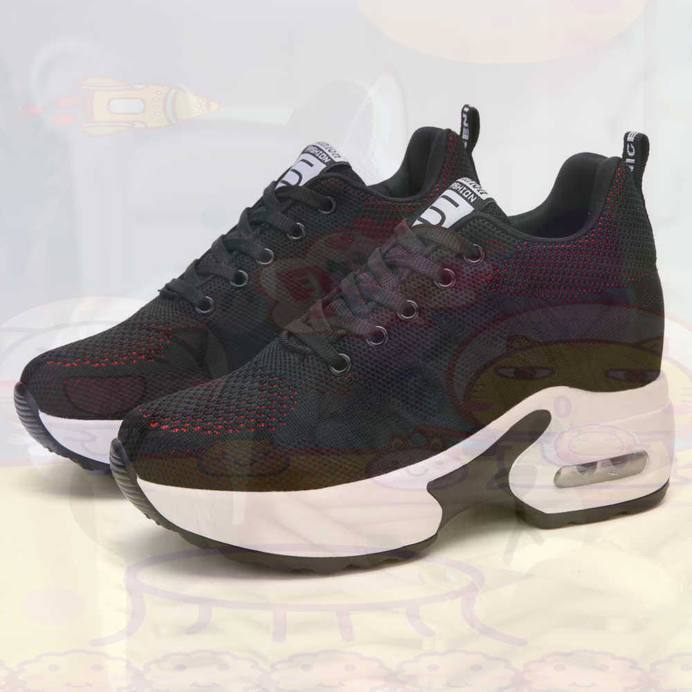 Office Tech Typing - Merah Ukuran 36 Sepatu Wanita Tenis