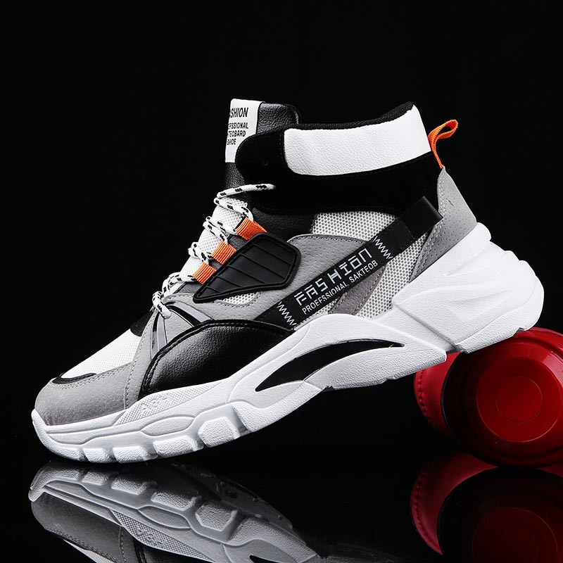 Office Tech Typing - Hightop Musim Panas Pria Sepatu Olahraga