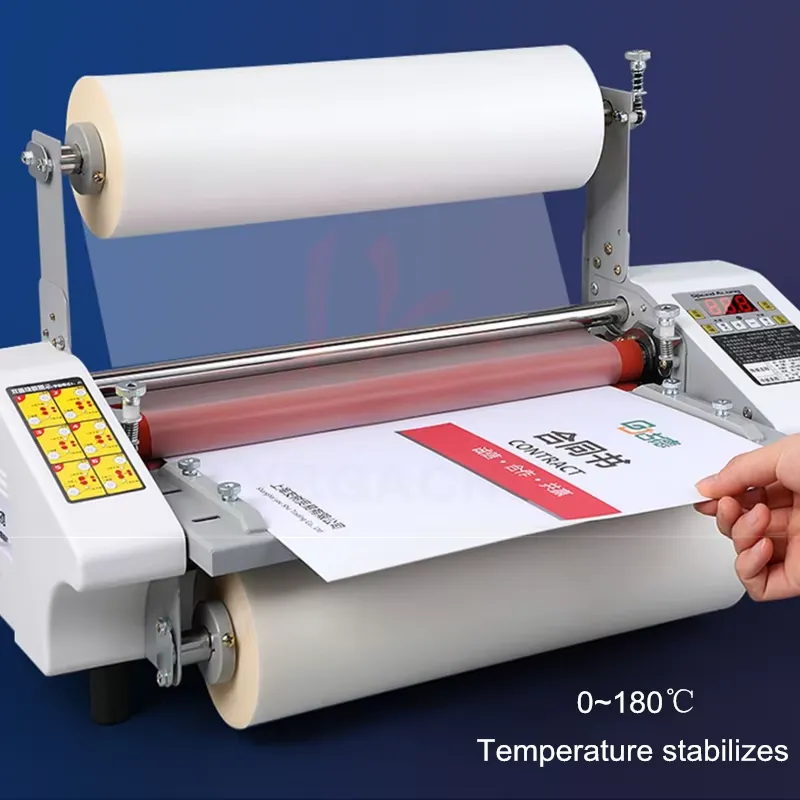 Laminator A3 Hot - Mesin Laminasi Penjualan Panas 4 Rol