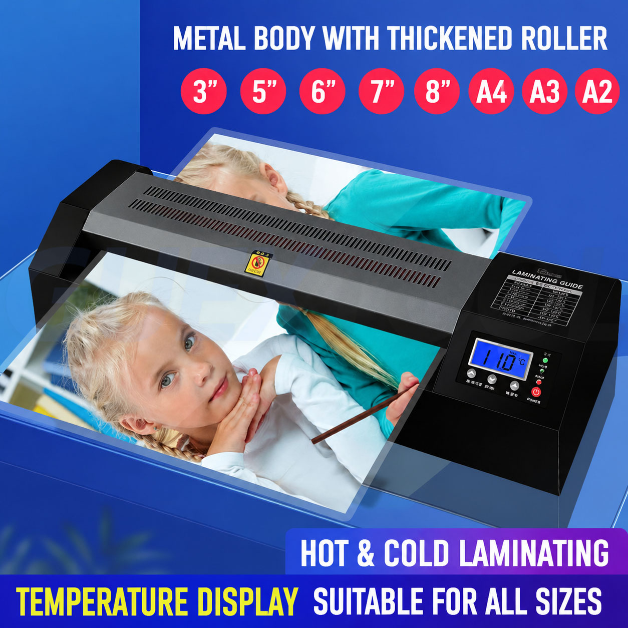 Mesin Laminasi Otomatis A3 Kon - Laminator A3 Hot ulasan dan harga